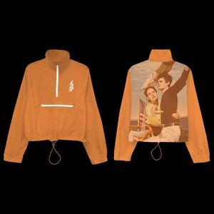 Lana Del Rey official cropped windbreaker
